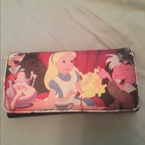 Alice in wonderland wallet